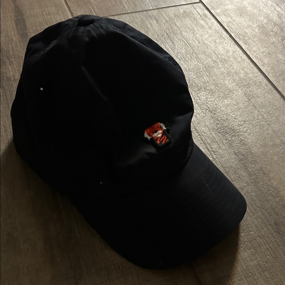 Nike Black Cap with Red Embroidery
